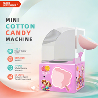 Mini distributeur automatique de bonbons, machine à bonbons en coton sucré pour les enfants, les aires de jeux et les lieux intérieurs