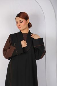 Abaya de Alta Calidad, Moda Modesta para Mujer, Tela Premium, Personalizada, Proveedor Mayorista de Emiratos Árabes Unidos - Product Image 2