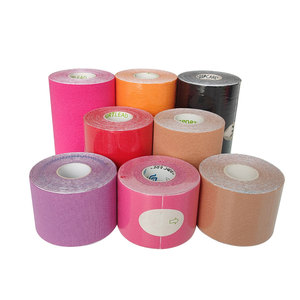 Cinta de Kinesiología de 5 cm x 5 m, Impermeable, Deportiva, de Algodón, <span class=keywords><strong>para</strong></span> <span class=keywords><strong>Terapia</strong></span> Física - Product Image 1