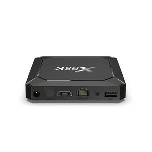 2024 뜨거운 X98K 안드로이드 박스 TV Rk3528A 1080P 8K 안드로이드 13 셋톱 박스 듀얼 와이파이 6 BT RAM 4GB 32GB Hdr10 + 스마트 TV 박스 미디어 플레이어