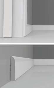 Plinthes décoratives modernes en pin pour intérieur, hôtel, maison – Décoration d'angle en MDF durable et écologique - Product Image 2