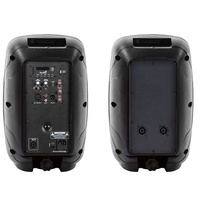 Sistema de Sonido PA Profesional de 8 Pulgadas con Alimentación Dual, 800W, Bluetooth, para DJ, Combo Activo+Pasivo, TWS+FM+ECHO, Bocina