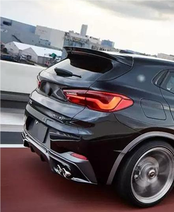 Runde parti Auto in fibra di carbonio per 2018 2021 <span class=keywords><strong>BMW</strong></span> <span class=keywords><strong>X2</strong></span> F39 nuovo prodotto lancio del lato anteriore con labbro anteriore diffusore posteriore alettone superiore - Product Image 5