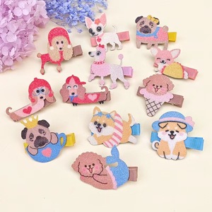 Pinces à cheveux mignonnes de chien de style doux pour les enfants pour <span class=keywords><strong>coiffer</strong></span> les cheveux de votre petit - Product Image 1