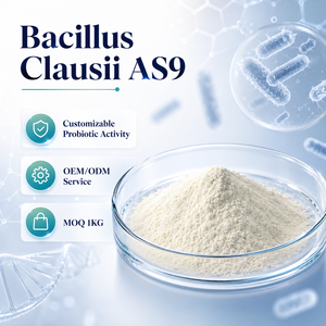 Suministro de Fábrica: Bacillus Clausii AS9, Polvo Probiótico Liofilizado de Alta Potencia, Materia Prima a Granel con Servicio OEM ODM - Product Image 1