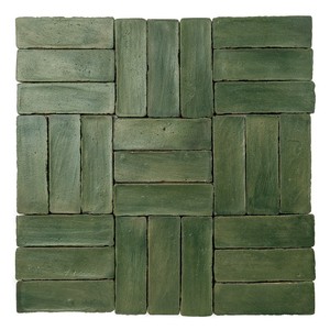 Chroma Bottle 5x15 Green Ceramic Tile <b>Mosaic</b> For Wall And Floor - Product Image 4