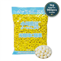Vente en gros de 1 kg de bonbons à la menthe sans sucre au fruit de la passion avec vitamine C - Bonbons pressés rafraîchissants pour l'haleine fraîche, pour le bureau et la vente au détail