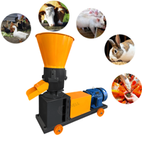 Machine à granulés d'aliments Youwell 500 kg/h, vente en gros, granulateur d'aliments pour volailles et bétail à haute efficacité