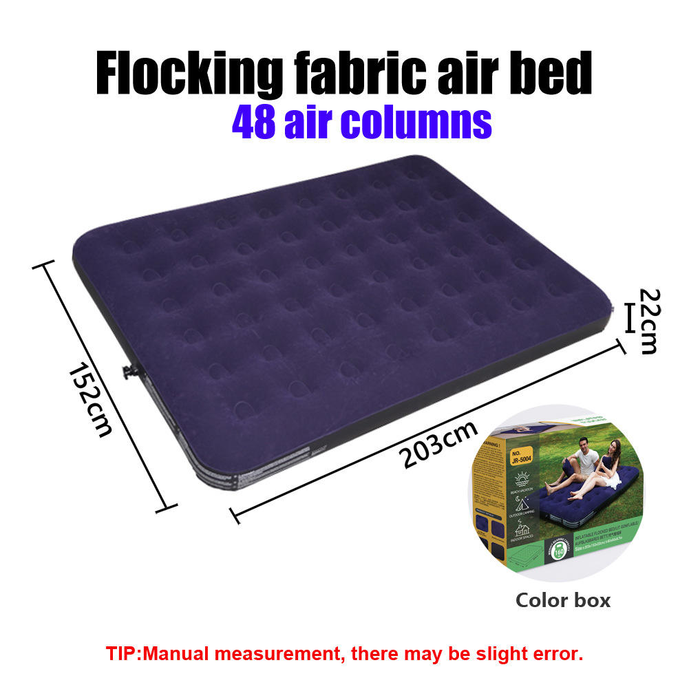 48Hole flocking airbed[Color box package]