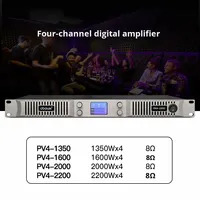 Amplificateur numérique professionnel série TPR, deux/quatre canaux, 1U, performance scénique, HIFI intelligent