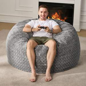 Vakum terkompresi besar nyaman klasik Oem <span class=keywords><strong>Xxl</strong></span> Xxxl bola berbulu kursi kacang tas grosir kursi malas mewah Beanbag - Product Image 3