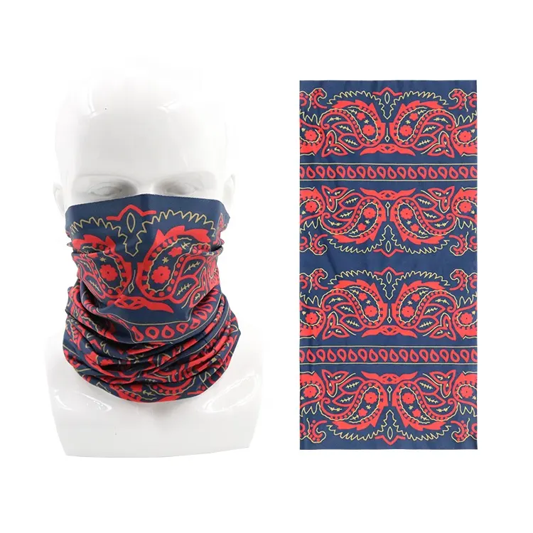 Promozionale custom skull cover viso bandana sciarpa copricapo stampa tubo collo ghetta