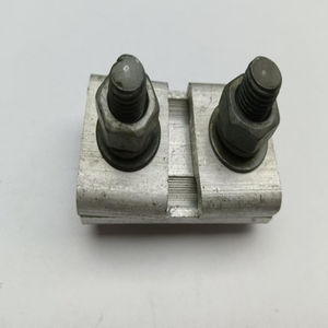 Abrazadera de cable de aluminio/acero con ranura paralela, ajustable con 2 tornillos, para cable aéreo, abrazadera de cable con ranura paralela, abrazadera de alambre - Product Image 4