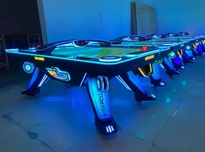 Mesa de Hockey de Aire Electrónica Curva, Operada con Monedas, para Centros de Entretenimiento, Novedad - Product Image 6