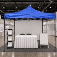 Tente publicitaire personnalisée imprimée 3x6m en PVC imperméable, chapiteau événementiel pliable pour la promotion