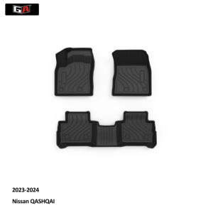Tappetini Auto Antiscivolo di Alta Qualità, Set da 3 Pezzi per <span class=keywords><strong>Nissan</strong></span> <span class=keywords><strong>QASHQAI</strong></span>, <span class=keywords><strong>Accessori</strong></span> Auto - Product Image 1