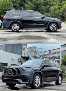 Kit de carrosserie en matériau Pp pour mercedes-benz Gls450 500x167 mise à niveau Gls63s Amg diffuseur de pare-chocs avant et arrière becquet corps large - Product Image 5