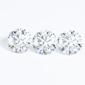 Supplier Top Quality Loose Moissanite Round Brilliant Cut 8Heart & 8Arrow Moissanite Diamond DEF White Color for <b>Jewelry</b> Making - Product Image 1