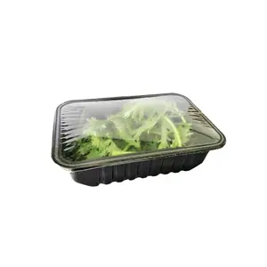 Food Grade Plastic Microwaveable Disposable PP Tray For Frozen Foods Tray