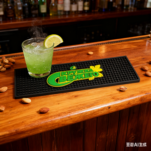 Tapis de bar en PVC durable et écologique, tapis à bière, tapis de bar, articles en caoutchouc pour bar - Product Image 2