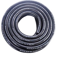 Tuyau de carburant tressé en fibre NBR noir, résistant à 10 bars de pression, tuyau en caoutchouc de haute qualité, longueur personnalisée, pour petits moteurs à essence
