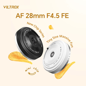 Lente VILTROX de Enfoque Automático, Full Frame, Retro, Ultrafino, AF 28mm F4.5 para Nikon, Fuji, <span class=keywords><strong>Sony</strong></span> E Mount A7C <span class=keywords><strong>A6400</strong></span> A6700 ZV-E10 A7M5 - Product Image 1