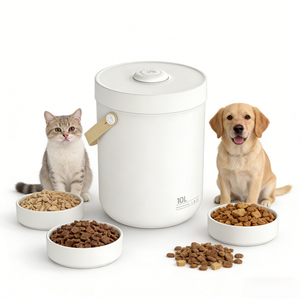 Conteneur de stockage d'aliments pour animaux de compagnie sous vide USMILEPET, batterie longue durée - Product Image 1