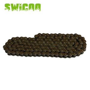 SWICOO Durable 420 Chaîne 132 Maillons pour 110cc <span class=keywords><strong>125</strong></span> <span class=keywords><strong>YX</strong></span> Lifan Zongshen Pit Dirt Bike SSR XR50 CRF50 - Product Image 3