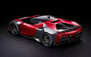 ชุดแต่งสปอยเลอร์ลิ้นหน้าทรง ZE พร้อมชุดแต่งซุ้มล้อแบบ Widebody สำหรับ Ferrari SF90 อัพเกรดด้วยคาร์บอนไฟเบอร์ สภาพใหม่ - Product Image 3