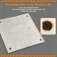Vente directe IFIRSTOR FSD Isolation thermique Protection contre les étincelles Non toxique Non revêtu Fibre de verre Résistance au feu Couverture de soudage