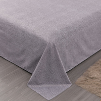 Grille géométrique Textiles de maison imprimés Euro Couvre-lit et taie d'oreiller Ensemble de draps Linge de lit Literie