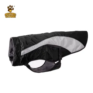 Hersteller von Haustier hunde produkten Großhandel großer wasserdichter Hunde mantel Luxus Winter Fleece Hunde pullover