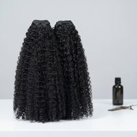 Lots de Cheveux Humains Bruts Vietnamiens 4B 4C Bouclés, Extensions Afro Kinky Curly 4A Alignées avec les Cuticules, Tissages 4B en Gros