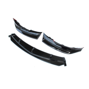 3PCS Sport Style ABS Material Front Splitter Spoiler Front Lip Front Bumper pour <span class=keywords><strong>Buick</strong></span> Excelle 18-21 - Product Image 6