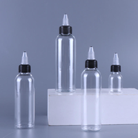 Bouteilles compte-gouttes en plastique PET vides pour encre de tatouage, 30ml, 60ml, 100ml, 120ml, avec bouchon torsadé, pour pigments et huiles – NOUVEAU