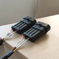 Konektor Elektronik Tahan Air SHANYOU-Seri 1.5 JST/Molex Konektor Jantan Betina Tembaga Berlapis Timah Isolasi PBT/Nylon