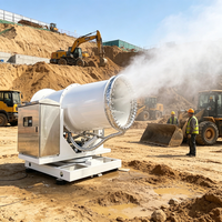 Générateur de brouillard portable, canon de désinfection, pulvérisateur anti-poussière, machine de suppression de la poussière