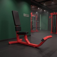 Équipement de musculation et de fitness de haute qualité, exporté directement de l'usine, pour salle de sport commerciale et usage domestique 75 °   Banc inclinable avec garantie