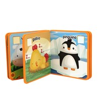 Libro Infantil de Tapa Dura Ecológico con Logotipo Personalizado para Educación Temprana, Impresión de Libro con Esquinas Redondeadas de Espuma EVA y Esponja de Alta Calidad