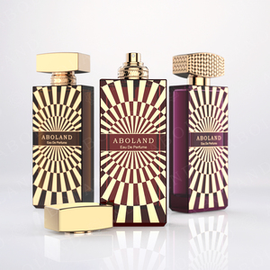 ขวดน้ำหอมทรงสี่เหลี่ยมดีไซน์ใหม่ขนาด 100 มล. หรูหรา ระดับไฮเอนด์ ขวดเปล่าสำหรับบรรจุน้ำหอมคุณภาพสูง พร้อมกล่อง - Product Image 4