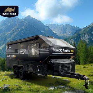 Grande remorque de luxe pour camping-car 4x4 Offroad Suspension indépendante Design moderne et étanche pour les voyages en camping et caravanes en plein air - Product Image 1