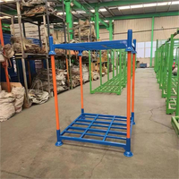 Étagère à palettes empilable, étagère de stockage de pneus, étagère de stockage d'entrepôt, acier galvanisé, poteaux amovibles, haute capacité de charge, taille personnalisée