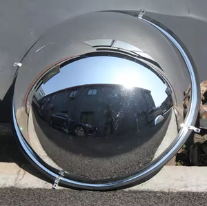 Miroir sphérique de sécurité à 360 degrés, miroir convexe en PMMA acrylique, miroir dôme complet - Product Image 4