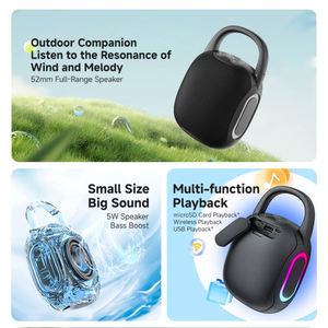 <b>Bluetooth</b> Speaker Outdoor Handheld Portable Subwoofer Waterproof Wireless <b>Card</b> Insertion Mini Speaker Promotion Customization - Product Image 2