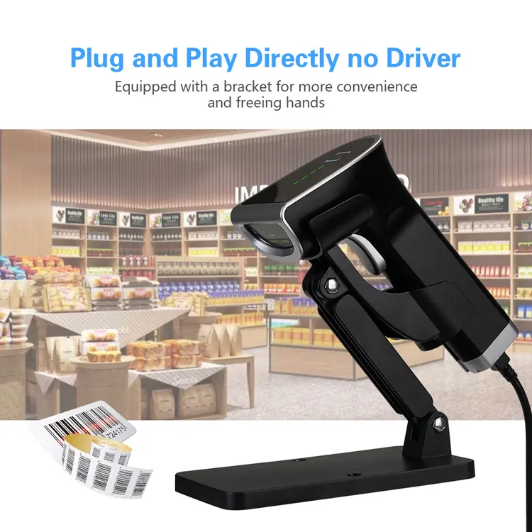 YHDAA Cost Effective Scanners Android Handheld Bar Code Reader Barcode Scanner Machine