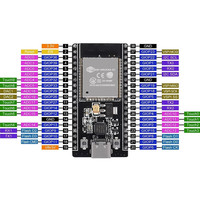 Carte de développement 38 broches Type-C ESP32 ESP-WROOM-32 CP2102 2,4 GHz double cœur