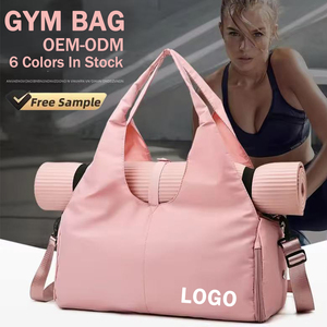 <span class=keywords><strong>Borsa</strong></span> da Yoga di Grande Capienza da <span class=keywords><strong>Donna</strong></span> per Sport e Fitness, <span class=keywords><strong>Borsa</strong></span> da Viaggio Impermeabile e Durevole alla Moda con Separazione tra Asciutto e Bagnato - Product Image 1
