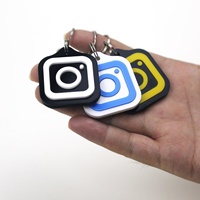 Llavero Acrílico NFC Personalizado, Etiqueta NFC, Llavero para Instagram