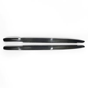 Jupes latérales en fibre <span class=keywords><strong>de</strong></span> carbone véritable style MP pour <span class=keywords><strong>BMW</strong></span> Série 5 G30 G38 F90 M5 (2017-2023) – Kit carrosserie <span class=keywords><strong>de</strong></span> mise à niveau avec séparateur <span class=keywords><strong>de</strong></span> pare-chocs latéral - Product Image 2