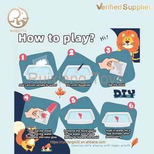 コグニッションDIY手作り教育水エルフおもちゃセットクリスマスフェスティバルのための面白いインテリジェントパール溶液材料 - Product Image 4